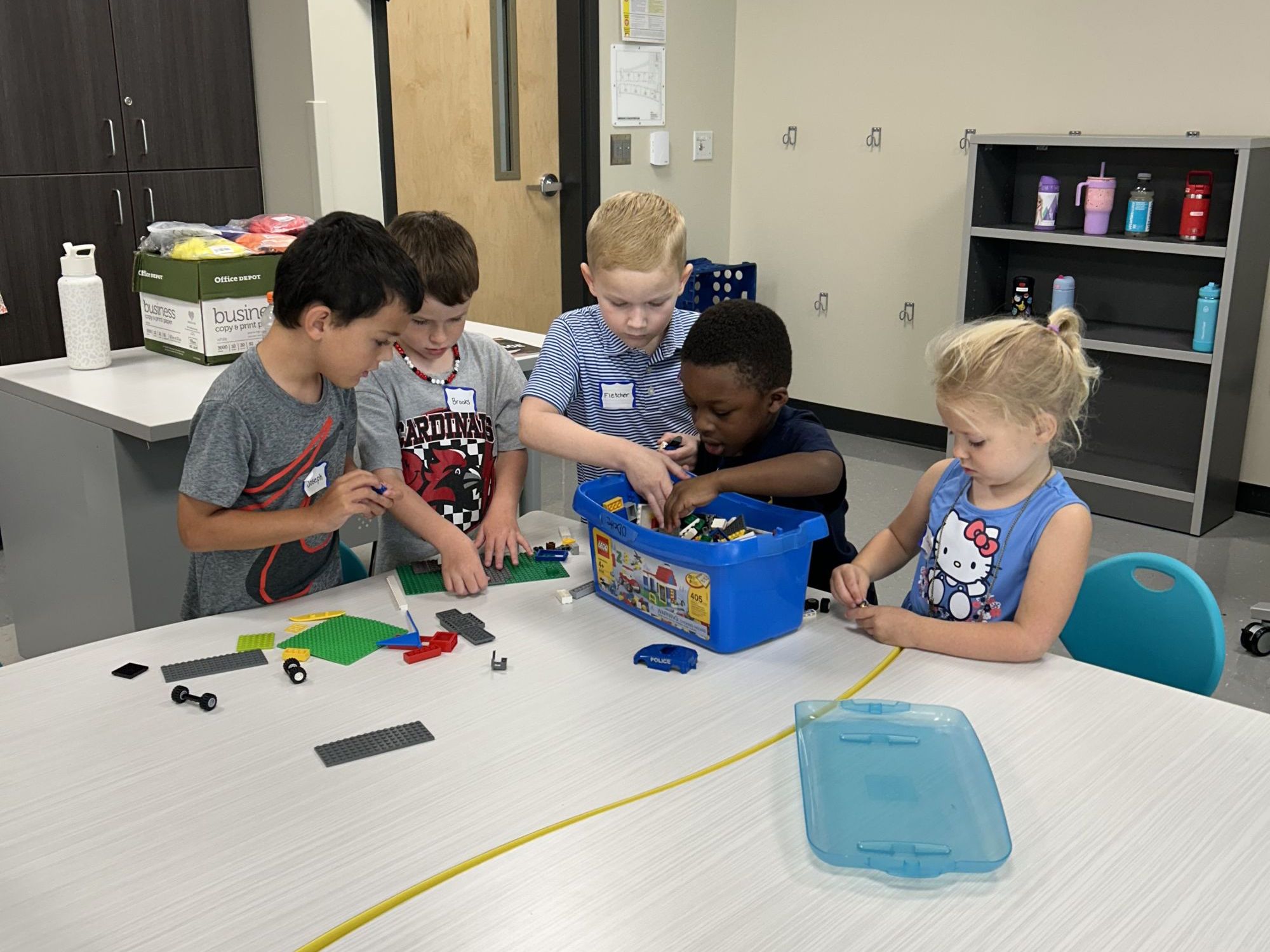 Kinder Camp 3 - <p>We welcomed our newest Kindergarteners and 6th Graders on campus as they transition into exciting new grade levels on our campus!</p>