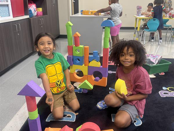 Kinder Camp 5 - <p>We welcomed our newest Kindergarteners and 6th Graders on campus as they transition into exciting new grade levels on our campus!</p>